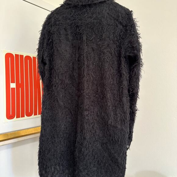 Comme des garçons fringe faux fur button shirt - Picture 8 of 11